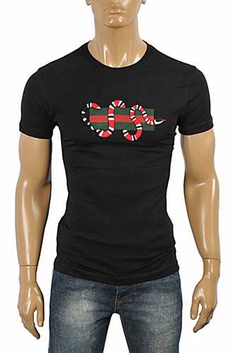 gucci snake embroidered shirt|Men's Designer T.